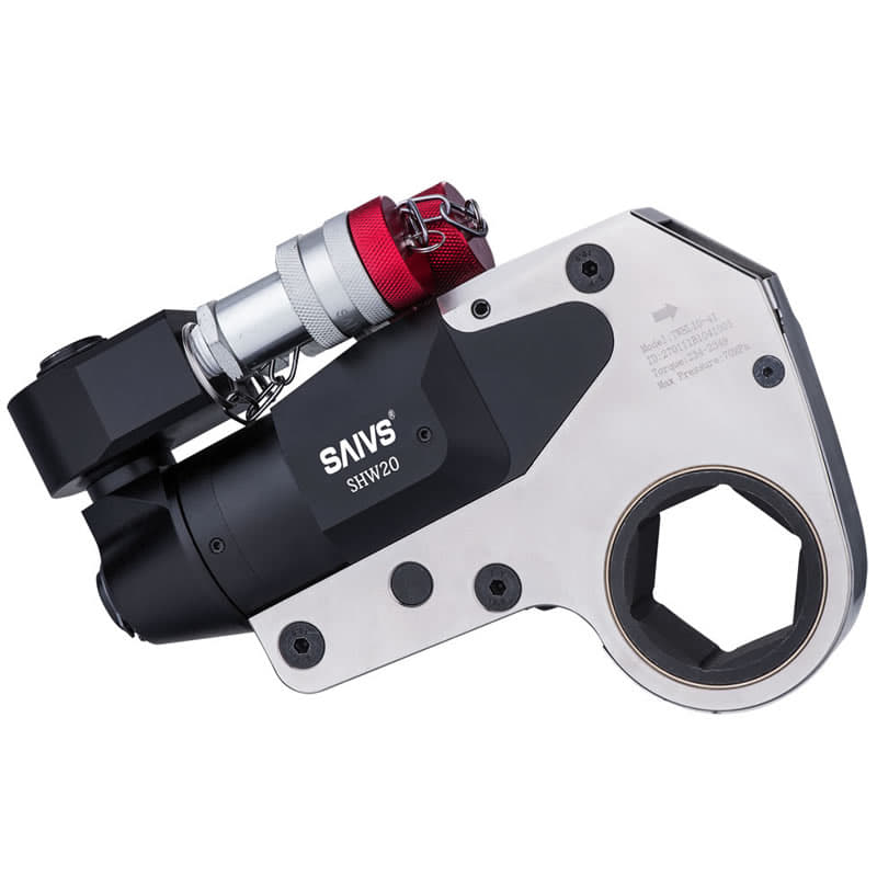 Hydraulic Bolt Torquing Machines: Precision Tools for Industrial Fastening Excellence(Images3) Low Profile Hexagon Hydraulic Torque Wrenches SHW Series