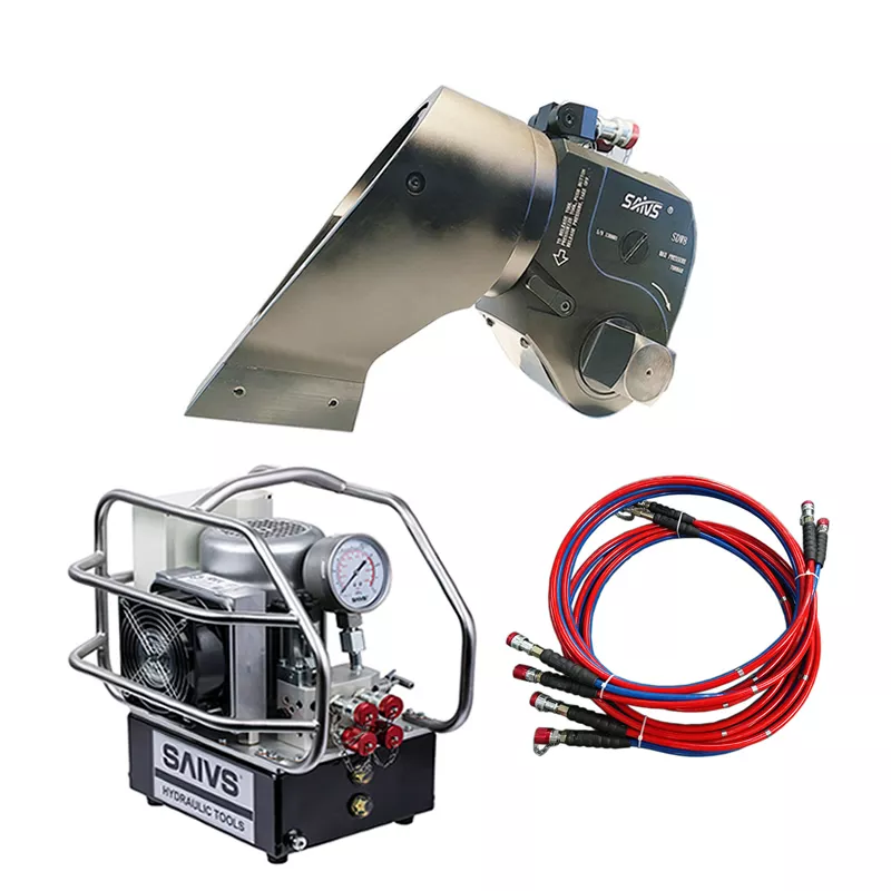 Mastering Hydraulic Torque Wrench Operation for Industrial Excellence(Images1) 47245Nm 2-1/2”Square Drive Hydraulic Torque Wrench,SDW8