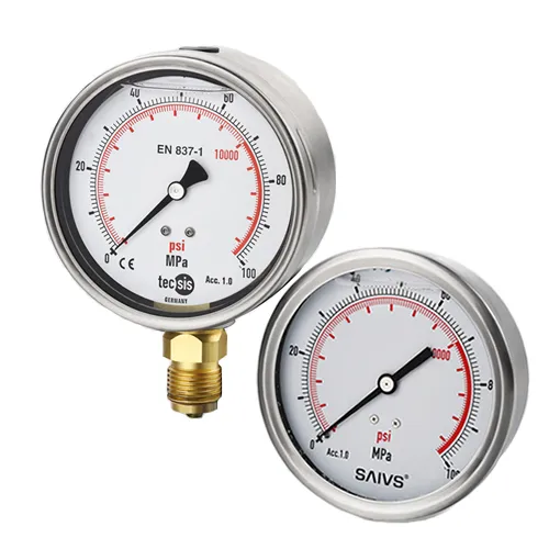 YN Series Hydraulic Pressure Gauge