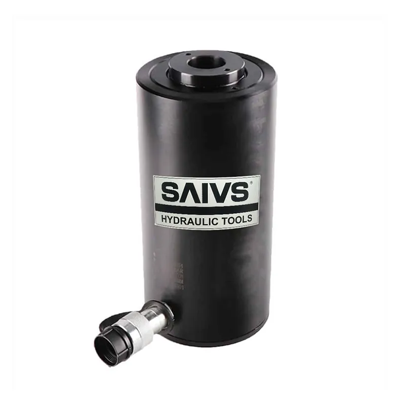 RACH10010,100 Ton,250 mm,Single Acting Hollow Plunger Aluminum Hydraulic Cylinders