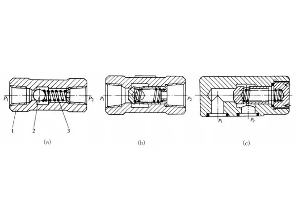 structure of check valves structure of check valves