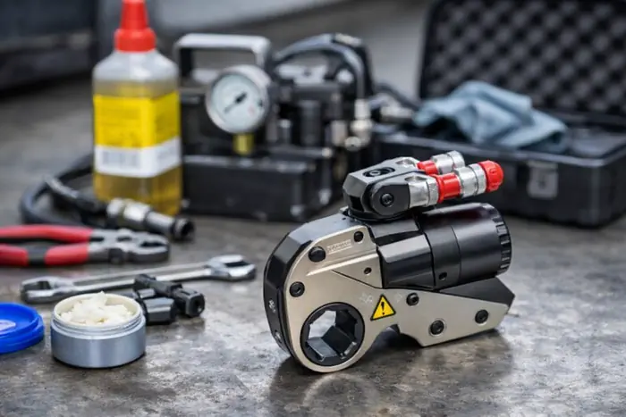 How to Maintain a Hydraulic Torque Wrench for Long Service Life(Images1) hydraulic-torque-wrench-maintenance-2026.webp
